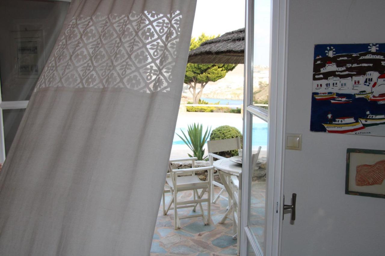 Mykonos Town Yalos Mykonos Ornos Pouli Private Apartments W Shared Swimming Pool מראה חיצוני תמונה