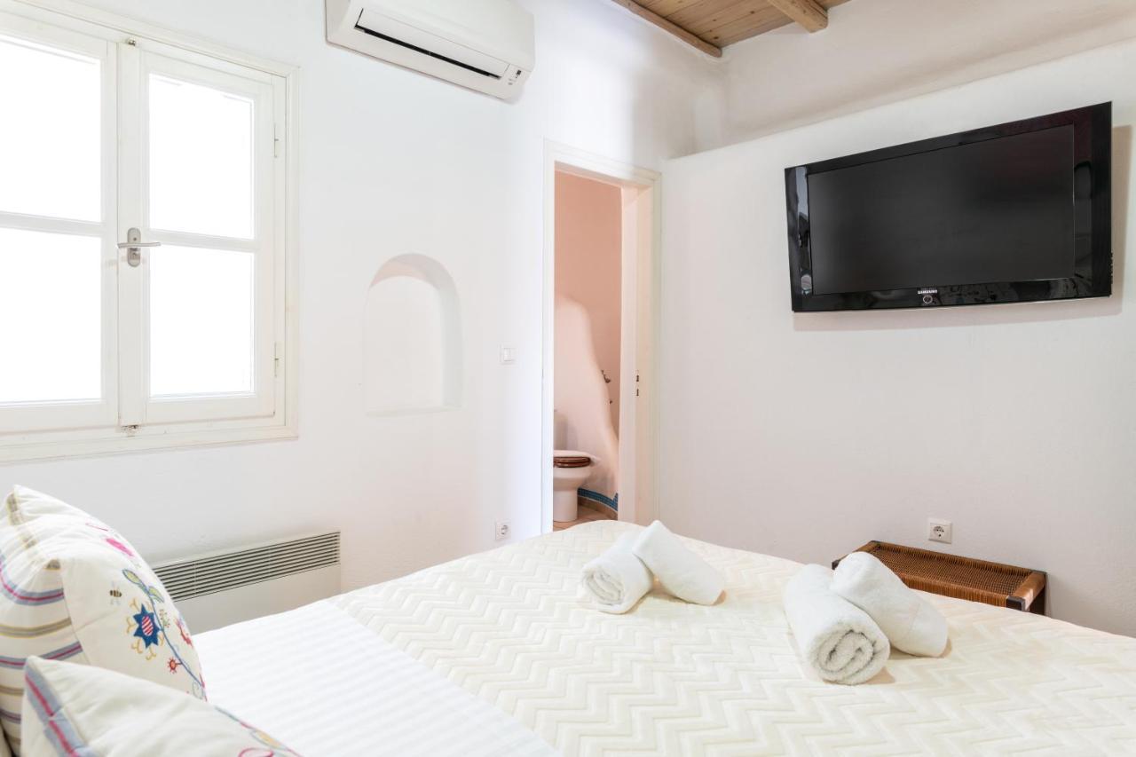 Mykonos Town Yalos Mykonos Ornos Pouli Private Apartments W Shared Swimming Pool מראה חיצוני תמונה