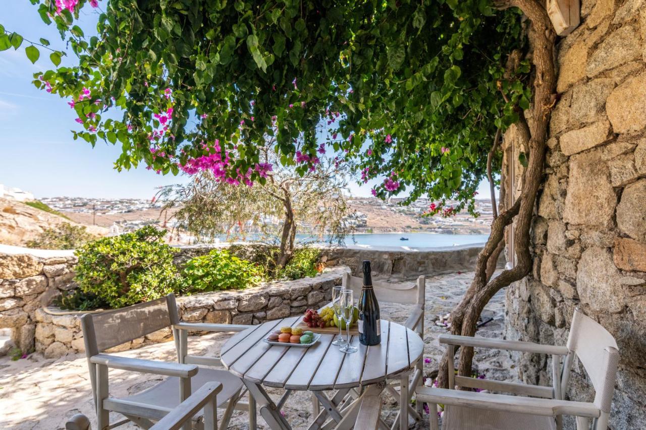 Mykonos Town Yalos Mykonos Ornos Pouli Private Apartments W Shared Swimming Pool מראה חיצוני תמונה
