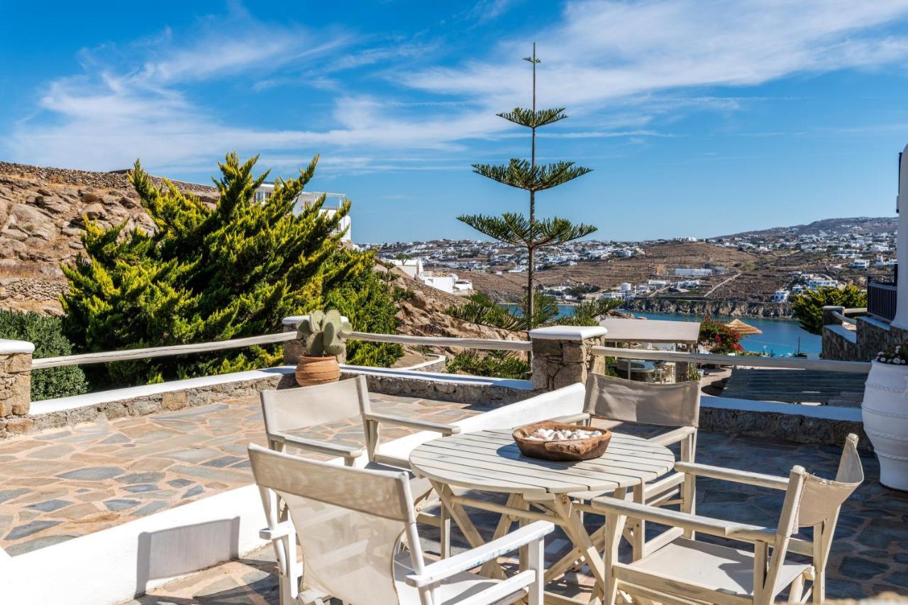 Mykonos Town Yalos Mykonos Ornos Pouli Private Apartments W Shared Swimming Pool מראה חיצוני תמונה