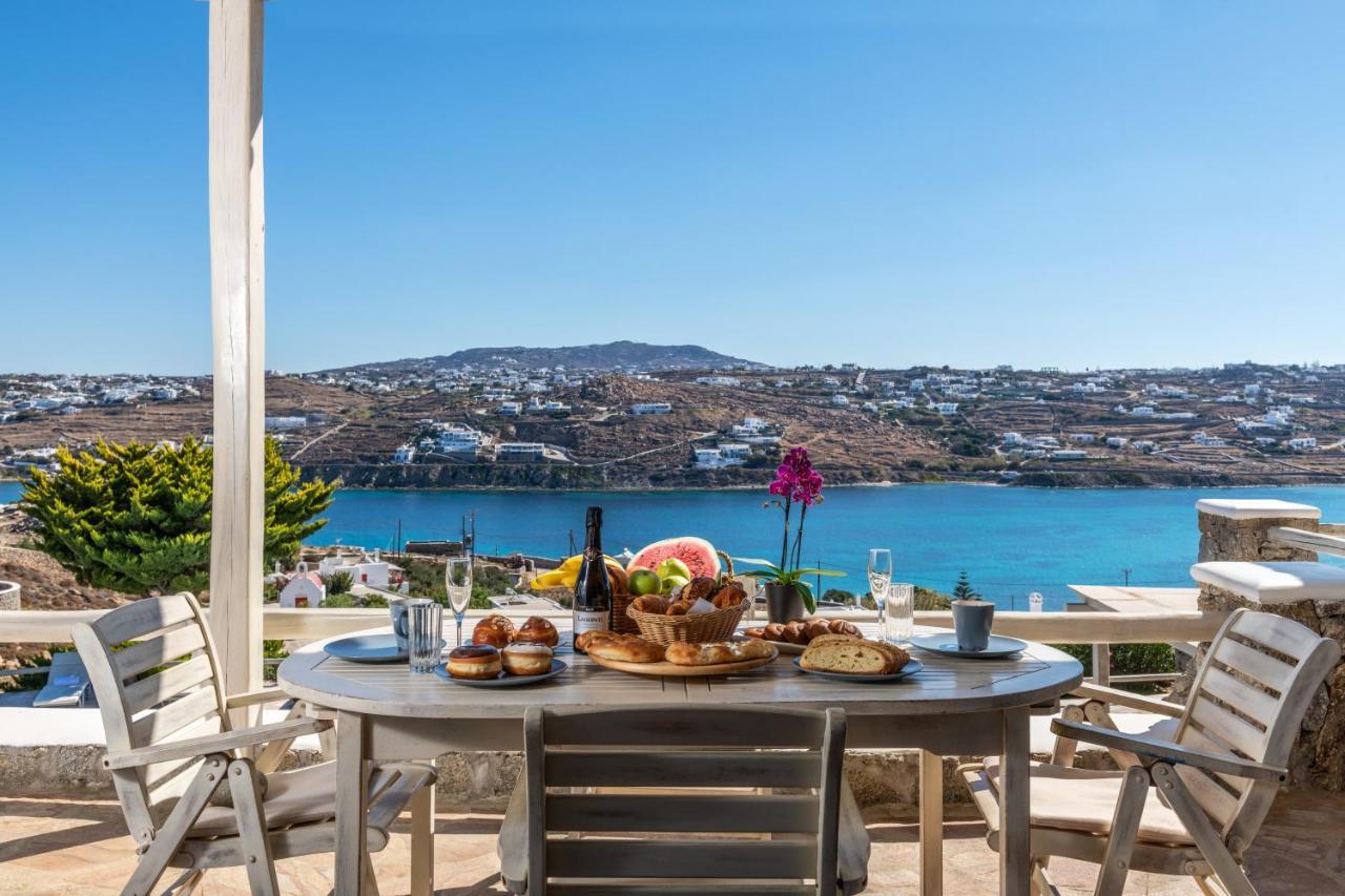 Mykonos Town Yalos Mykonos Ornos Pouli Private Apartments W Shared Swimming Pool מראה חיצוני תמונה